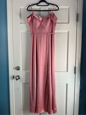 Christina Wu Off-The-Shoulder Formal Dress - Excellent Condition!! 🎀